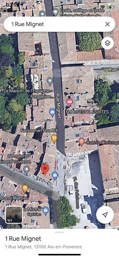 Apartament Le Petit Marius Aix-en-Provence Zewnętrze zdjęcie