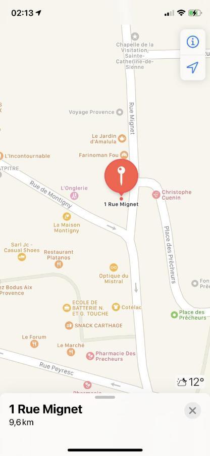 Apartament Le Petit Marius Aix-en-Provence Zewnętrze zdjęcie